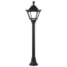 Colonne 1L. INDURA MINI IP55 E27 Noir - Pas cher