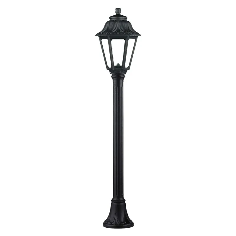Lampadaire 1L. INDURA MINI 6 IP55 E27 Noir - Pas cher