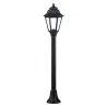Lampadaire 1L. INDURA MINI 6 IP55 E27 Noir - Pas cher