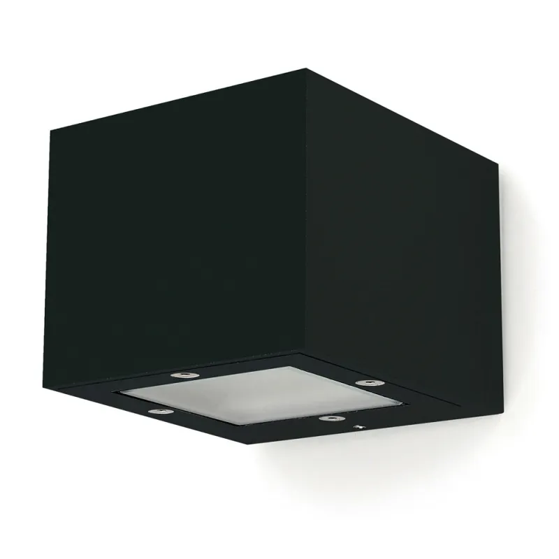 Plafond  ISORA LED 2x4,3W 2x370lm 2em Noir - Pas cher