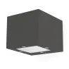Plafond  ISORA LED 2x4,3W 2x370lm 2em Ant. - Pas cher