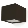 Plafond ISORA LED 2x4,3W 2x370lm 2em Ox. - Pas cher