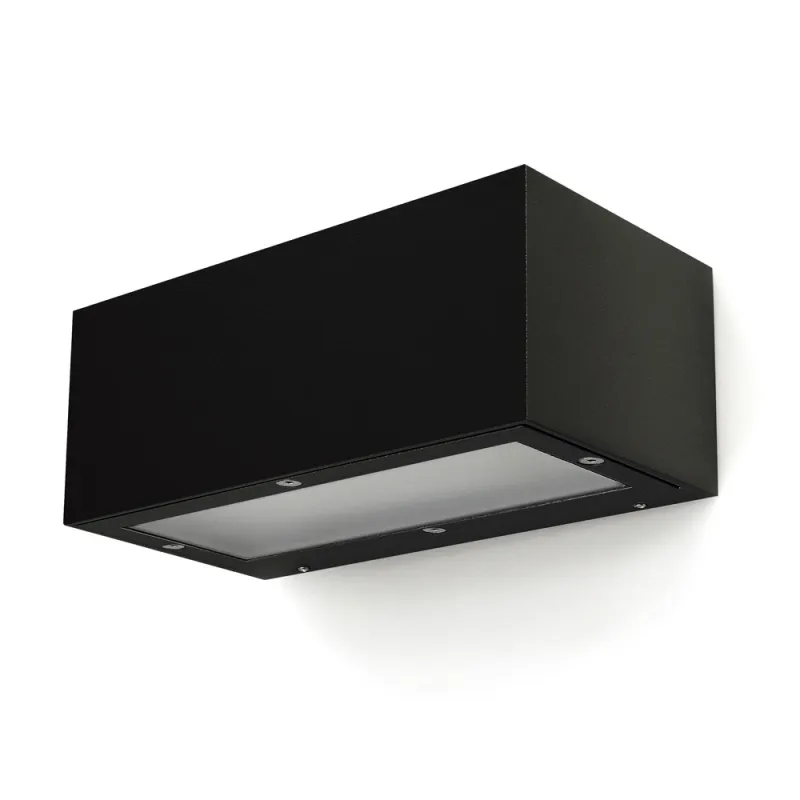 Plafond  ISORA IP65 E27 1em Noir - Pas cher