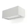 Plafond  ISORA LED 2x8,7W 2x780lm 2em Blanc - Pas cher