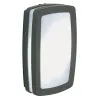 Plafond rect. KIRA IP54 E27 2x20W Antr. - Pas cher