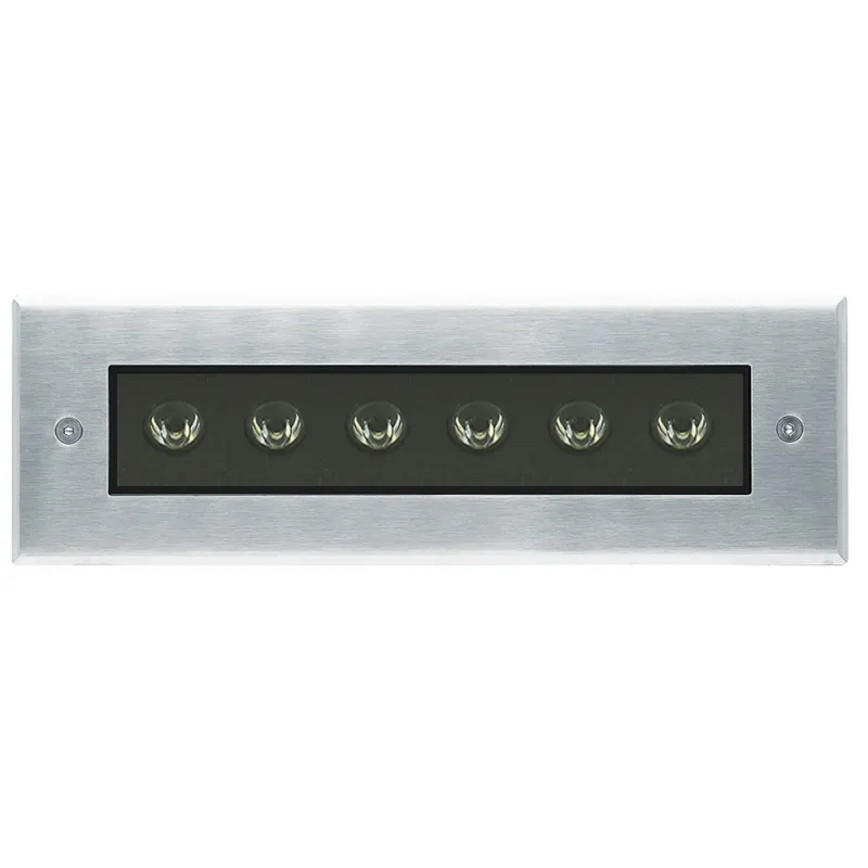 Encastré MARGIN IP67 LED 10W 1050lm 3K Acier inoxydable - Pas cher