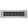 Encastré MARGIN IP67 LED 10W 1050lm 3K Acier inoxydable - Pas cher