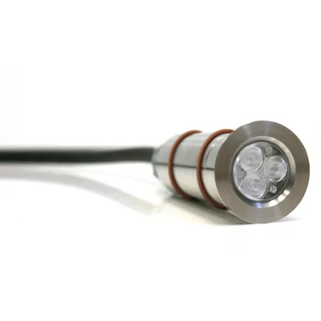 Encastré NINO IP68 LED 3W 250lm 5,7K Acier inoxydable  - Pas cher