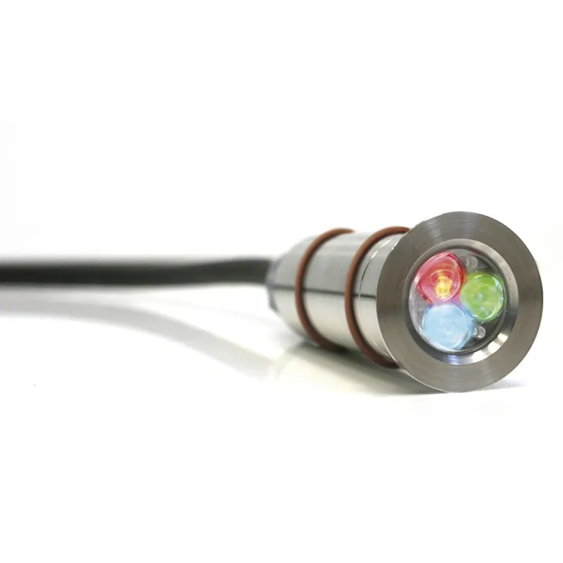 Encastré NINO IP68 LED 3W RGB Acier inoxydable - Pas cher