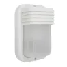 Plafond PRIMA IP44 60W E27 Blanc - Pas cher