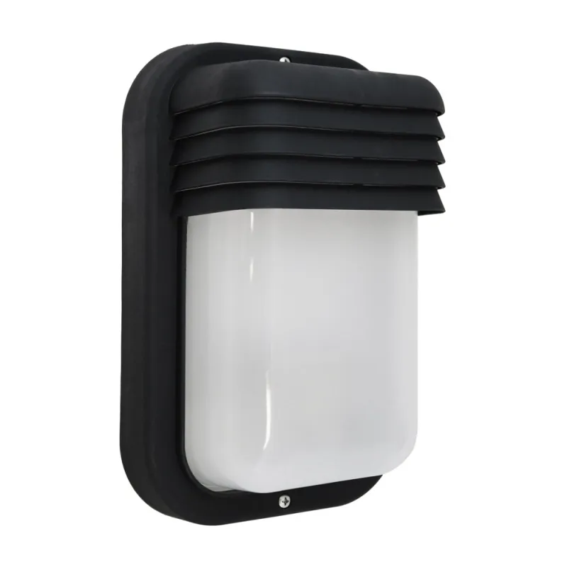 Plafond PRIMA IP44 60W E27 Noir - Pas cher