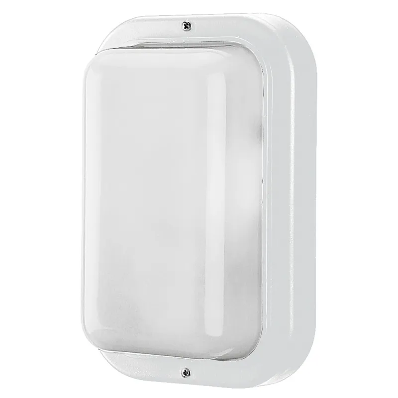 Plafond PRIMA IP44 60W E27 Blanc - Pas cher