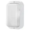 Plafond PRIMA IP44 60W E27 Blanc - Pas cher