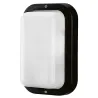 Plafond PRIMA IP44 60W E27 Noir - Pas cher