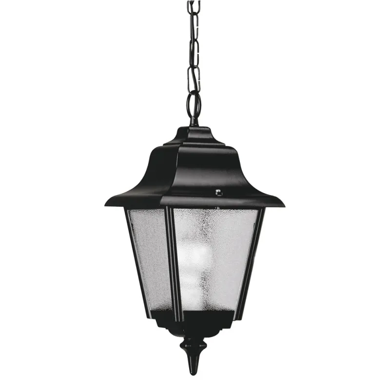 Luminaire pendant  ROB IP43 70W E27 Noir. cri.mat. - Pas cher