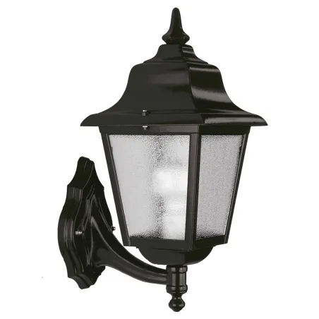 Apl. ROB IP43 70W E27 verre mat. Noir - Pas cher