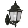 Apl. ROB IP43 70W E27 verre mat. Noir - Pas cher
