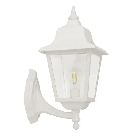 Apl. ROB IP43 70W E27 verre trans. Blanc - Pas cher