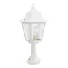 Borne ROB IP43 70W E27 Bl. cri.mat. - Pas cher