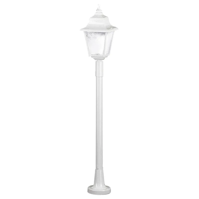 Borne ROB IP43 70W E27 Bl. cri.mat. - Pas cher