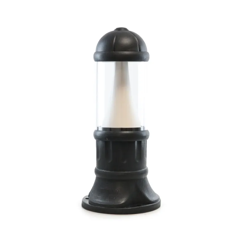 Borne SAURO IP55 GX53 7W 50cm Noir - Pas cher