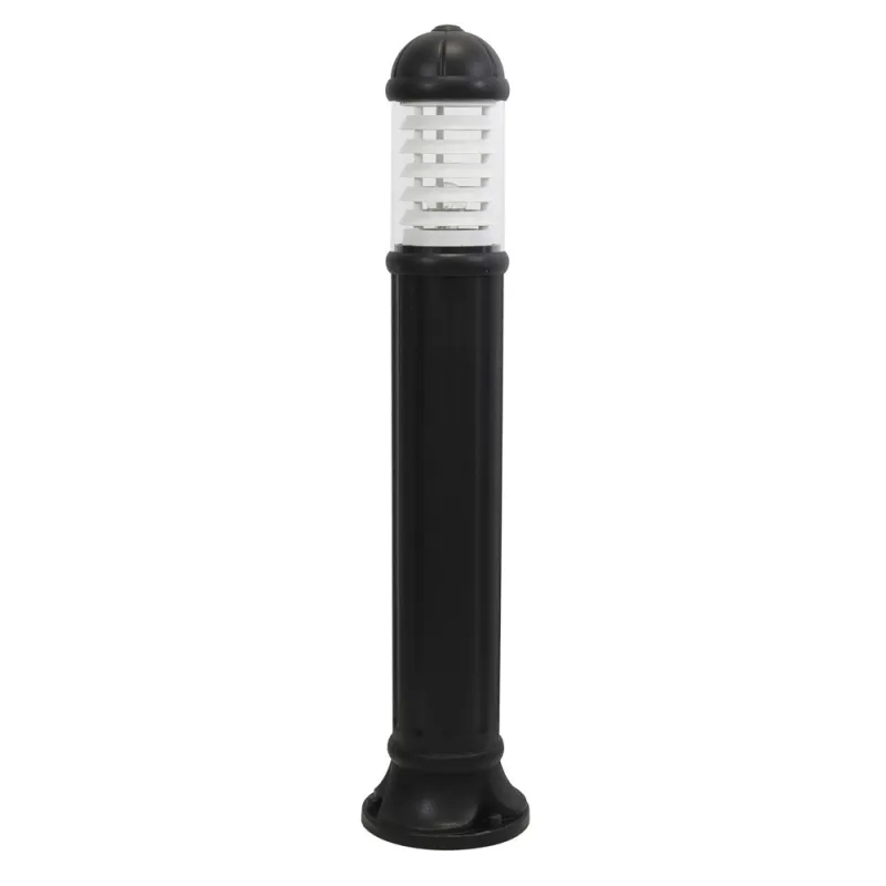 Borne SAURO IP55 E27 100W 110cm Noir - Pas cher