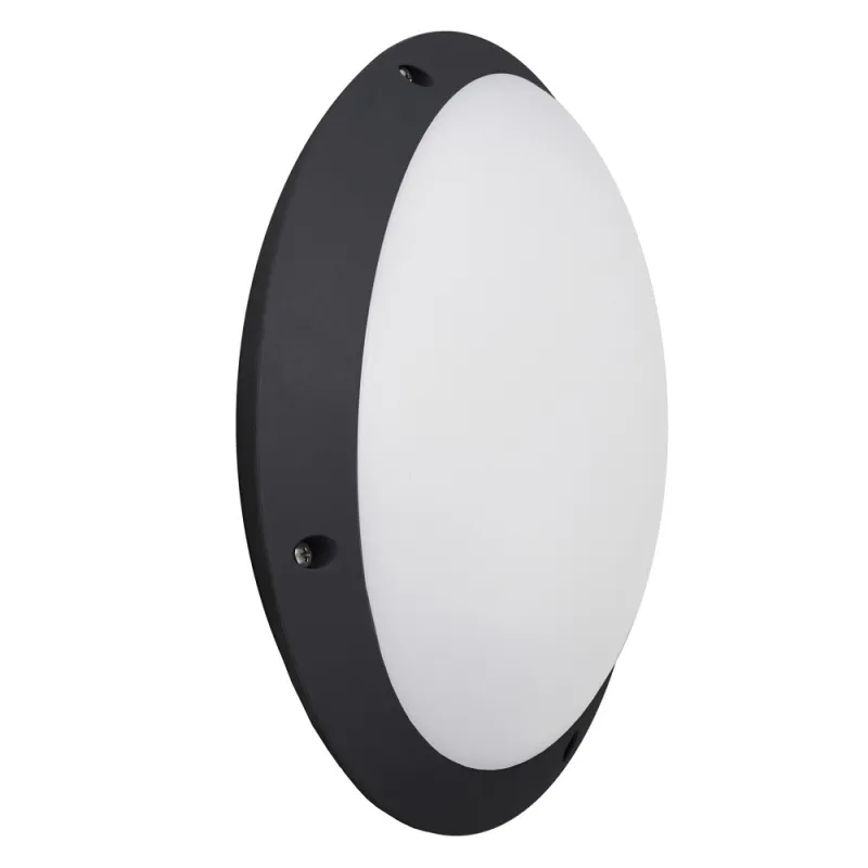 Plafond TEIA IP66 23W E27 Noir - Pas cher