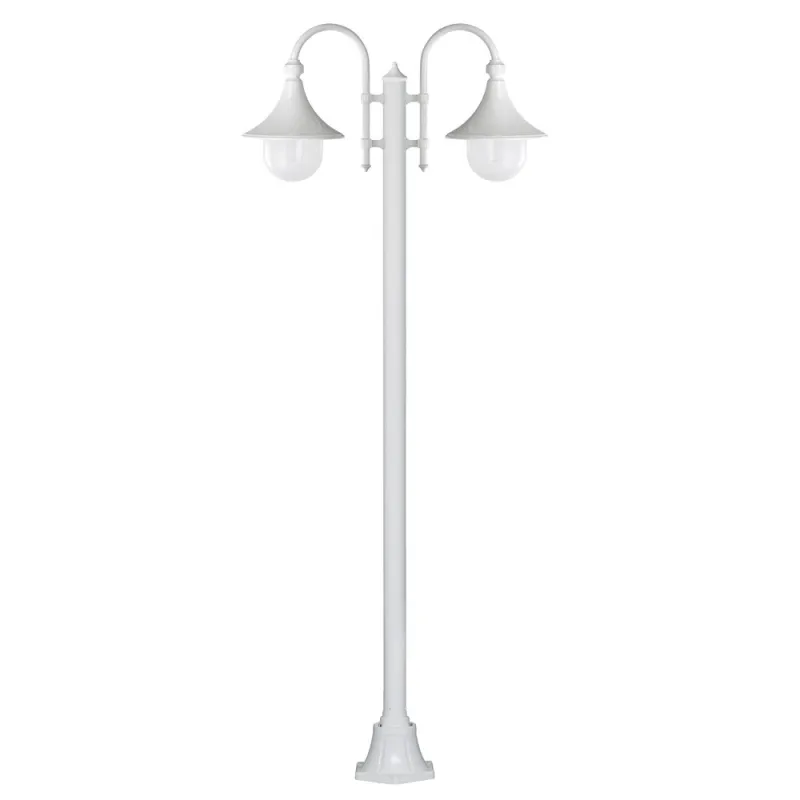 Lampadaire 2L. TROM IP43 E27 Bl. - Pas cher