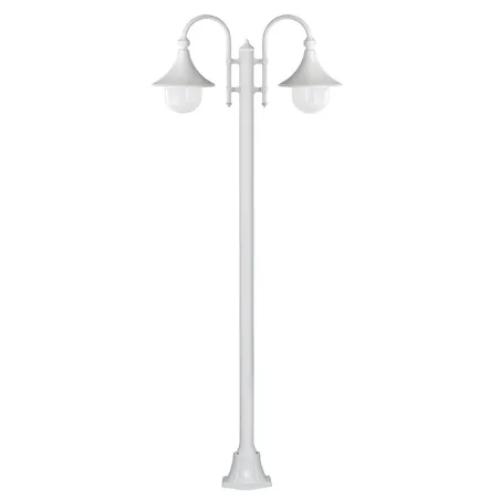 Lampadaire 2L. TROM IP43 E27 Bl. - Pas cher