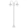 Lampadaire 2L. TROM IP43 E27 Bl. - Pas cher