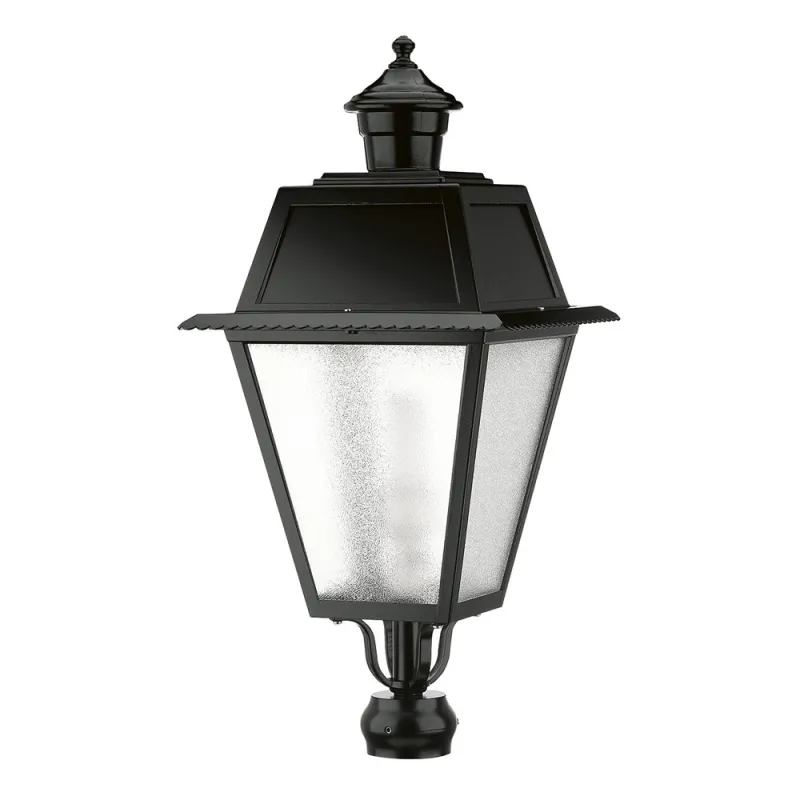 Tête 1L. VILLA CHApl. IP43 E27 Noir - Pas cher