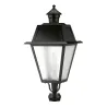 Tête 1L. VILLA CHApl. IP43 E27 Noir - Pas cher