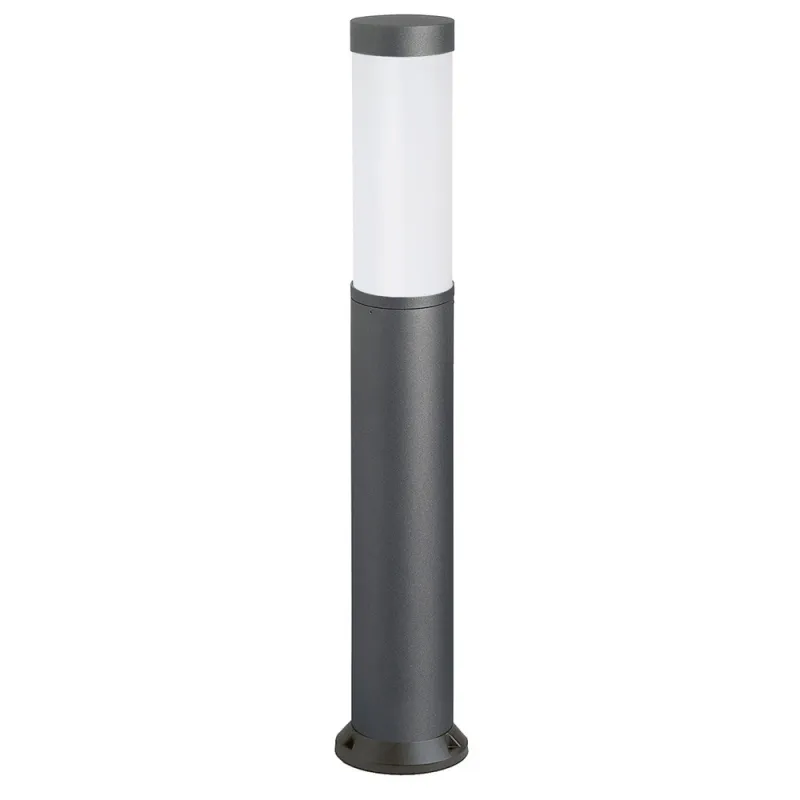 Borne MAXIMA-PLUS IP55 24W 2G11 Opal Antr - Pas cher