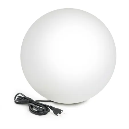 Luminaire BorneLOON IP55 E27 33W Ø50cm Blanc - Pas cher