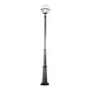 Colonne ROUND 1cab IP44 E27 anthracite - Pas cher