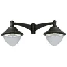 Tête  2L. GUNTHER Ø48 IP65 GX53 Noir - Pas cher
