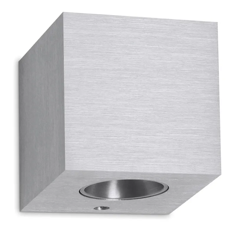 Plafond BRICK PoWerLed 1X3W Aluminium brossé - Pas cher