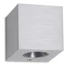 Plafond BRICK PoWerLed 1X3W Aluminium brossé - Pas cher