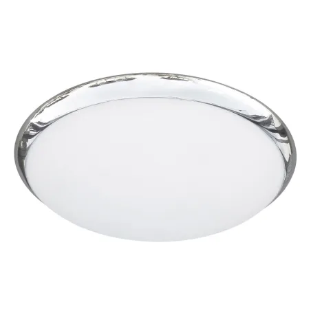 Plafond CARPI IP44 E27 2x23W crom mat gla - Pas cher