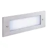 Encastré BARLIA IP54 LED 0,8W 69lm 3000K Acier inoxydable - Pas cher