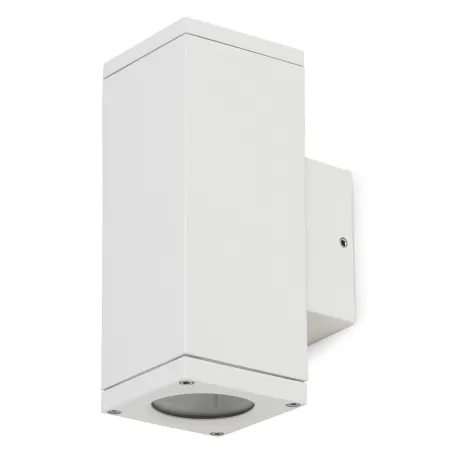 Plafond CUB IP54 GU10 max.2x11W 2em Blanc - Pas cher