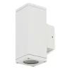 Plafond CUB IP54 GU10 max.2x11W 2em Blanc - Pas cher