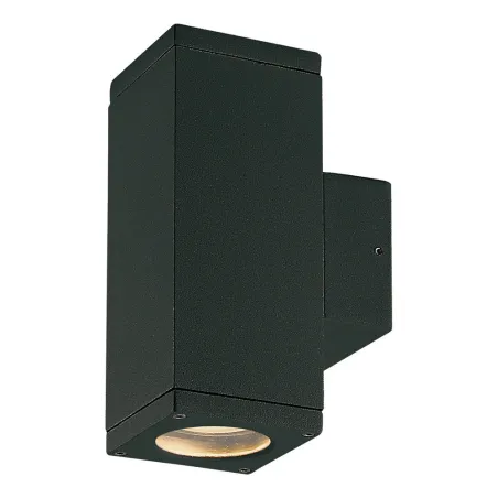Plafond CUB IP54 GU10 max.2x11W 2em Noir - Pas cher