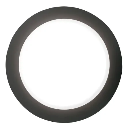 Plafond PIRO IP66 GX53 27,5 cm Noir - Pas cher