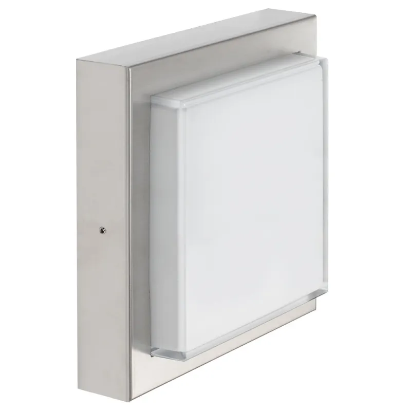Plafond LOSTER LED 13,6W 1500lm 3K Acier inoxydable - Pas cher