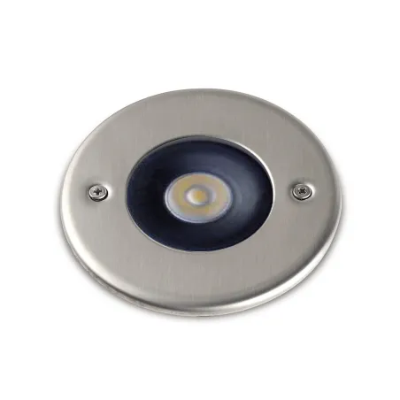 Encastré ICAZA IP67 LED 4,3W 400lm 3K Acier inoxydable rond - Pas cher