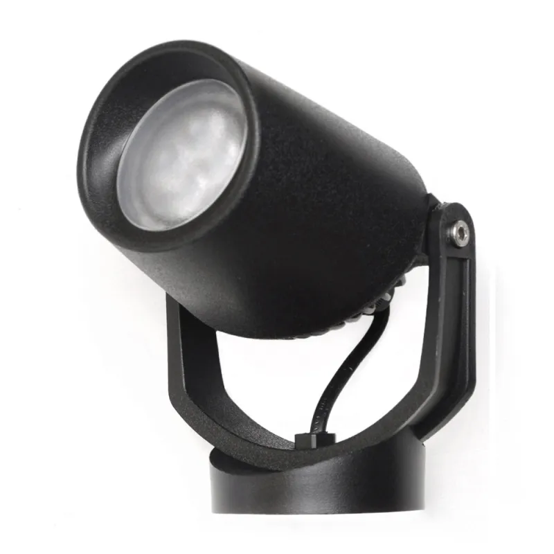Projecteur  LULU IP66 4,5W GU10 Noir - Pas cher
