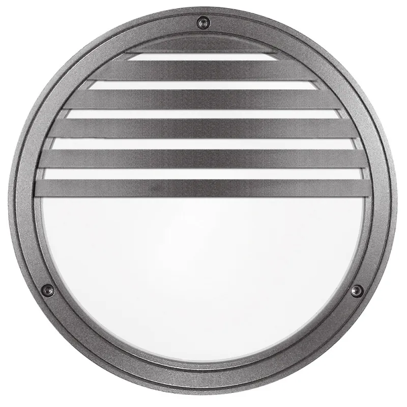 Plafond DAIRA IP64 E27 grille Antr. - Pas cher