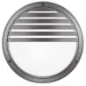Plafond DAIRA IP64 E27 grille Antr. - Pas cher