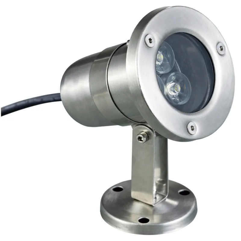 Projecteur  Sum. SEDNA IP68 12V LED3W 4mK Acier inoxydable - Pas cher